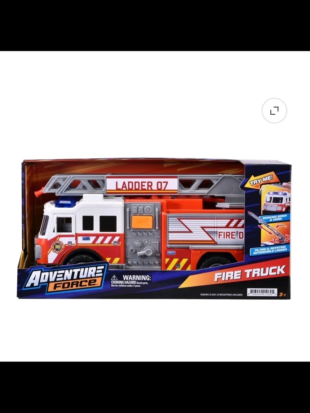 Adventure Force Fire Truck Play Vehicle